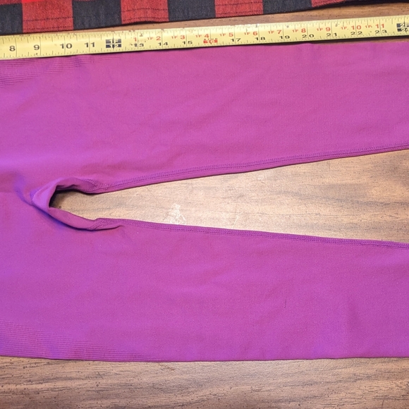 Joy Lab Seamless Cropped Top and Legging Set - Purple XS - Picture 5 of 5